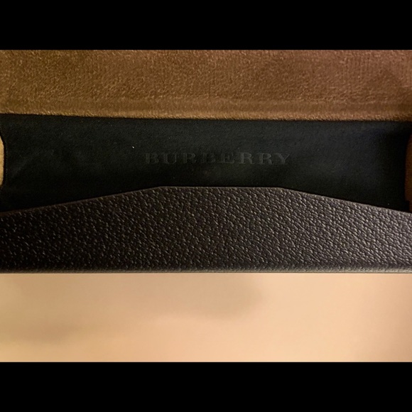 BURBERRY RARE Gray rims with side logo print eyeglasses - Picture 5 of 6